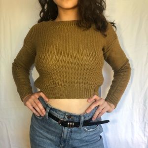 Forever 21 crocheted sweater